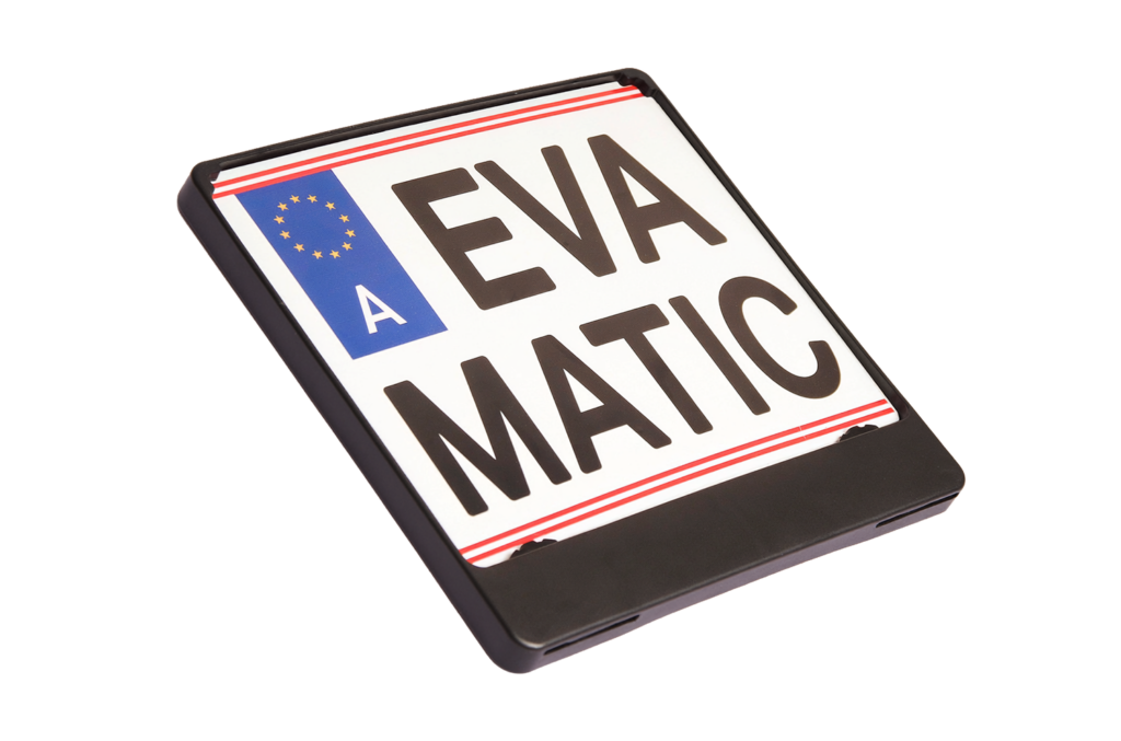 Kennzeichenhalter Motorrad Oesterreich 210H 1