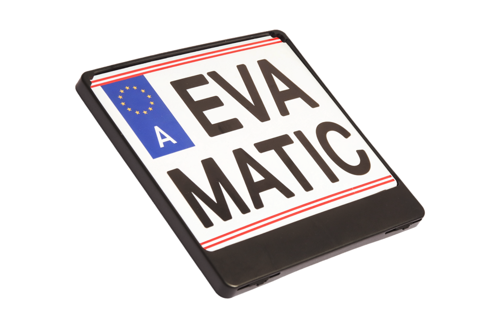 Kennzeichenhalter Motorrad Oesterreich 210H 2